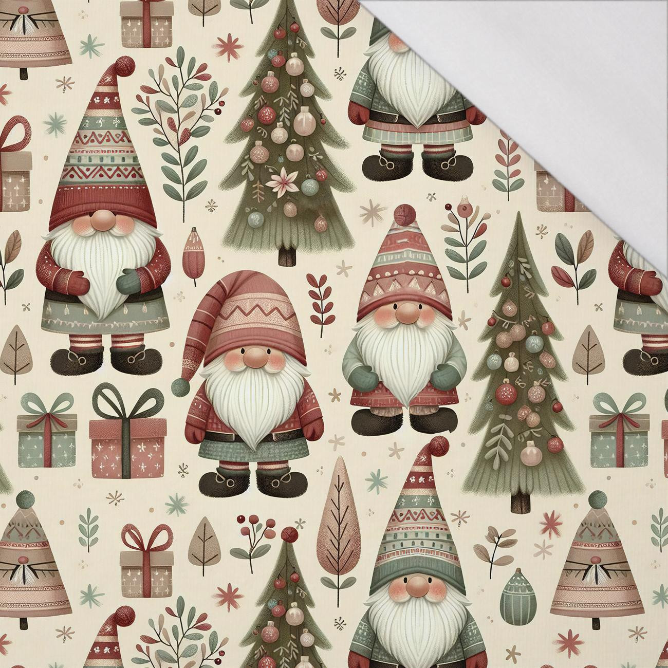 GNOMES CHRISTMAS WZ.1 - single jersey  GNOMES CHRISTMAS WZ.1 - single jersey