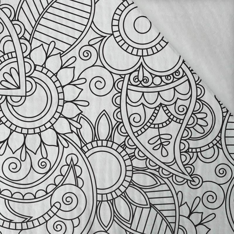 MEHNDI ČERNÉ - Mušelín bavlněný