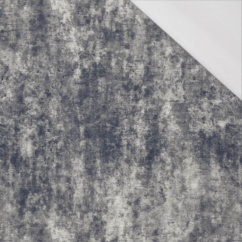 GRUNGE (navy) - organický úplet single jersey s elastanem GRUNGE (navy) - organický úplet single jersey s elastanem