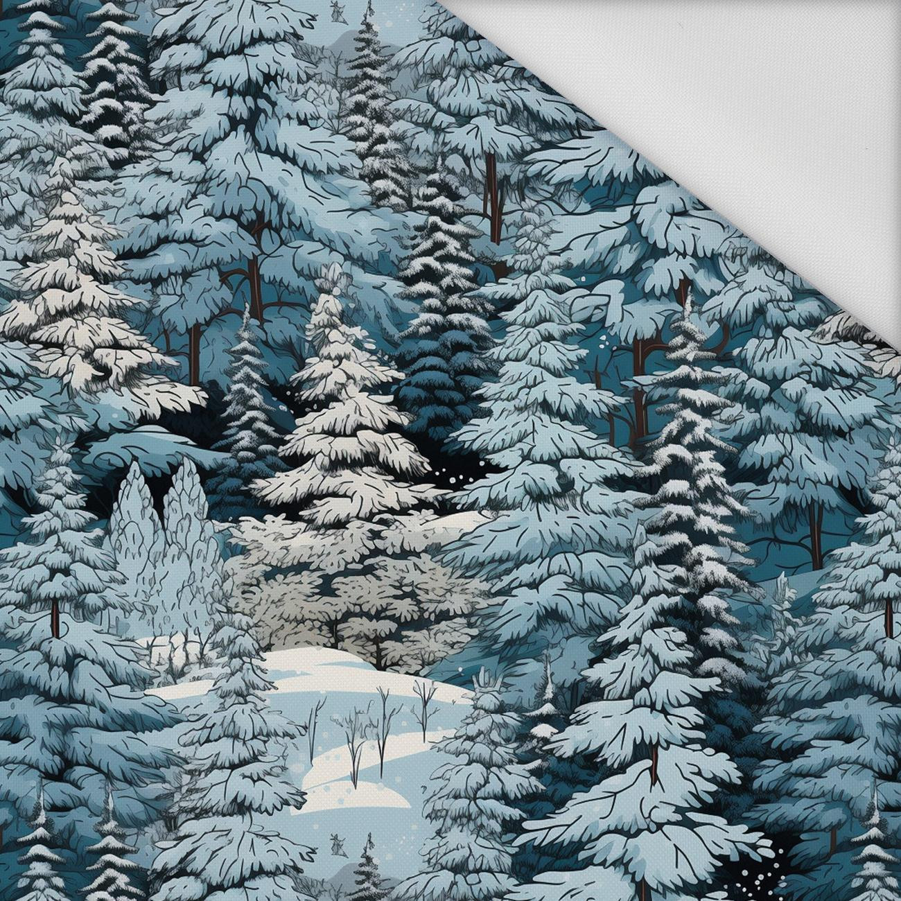 WINTER FOREST VZ. 6 - tkanina wodoodporna