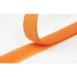 Suchý zip samolepící 20mm oranžový komplet