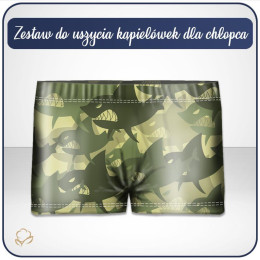 Chlapecké plavky - ŽRALOCI MORO 122-128