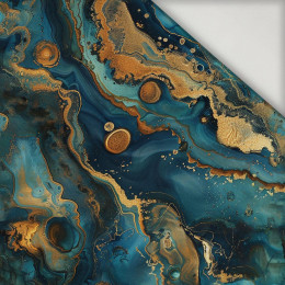 alcohol ink wz.16 TEAL - lycra 300g