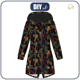 DÁMSKÁ BUNDA PARKA (ANNA) - AROUND THE WORLD WZ.14 - softshell
