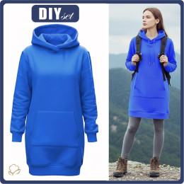 DIY Set - Klokaní mikina (LUXA) / Chrpový 