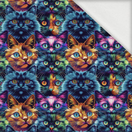 COLORFUL CATS  mini - teplákovina s elastanem ITY