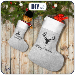Sada vánočních ponožek - MERRY CHRISTMAS / SOBI VZ.2