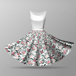 BEAUTIFUL FLOWERS - panel pro kruhovou sukni