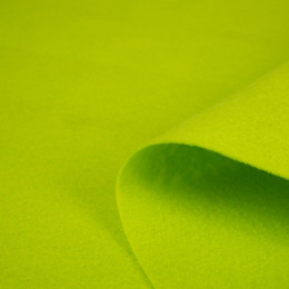 Dekorační plsť  - limetkově zelená
