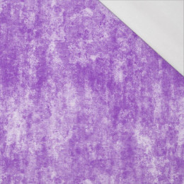 GRUNGE (fialový) - organický úplet single jersey s elastanem 