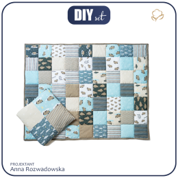 PŘIKRÝVKA PATCHWORK - Nosorožec