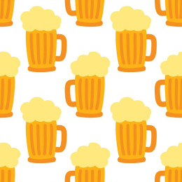 OKTOBERFEST PIVO / bílý - single jersey TE210