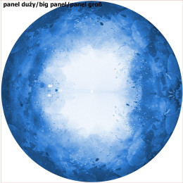 SKVRNY (classic blue) -  velký panel pro kruhovou sukni