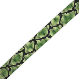 Nosný tkaný popruh - HADÍ KŮŽE VZ. 2 / zelená / Velikost na výběr