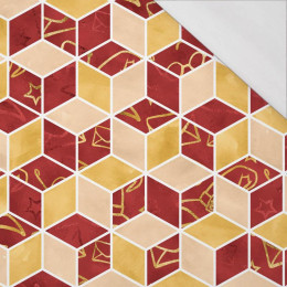 KOUZELNÝ CUBE (KOUZELNÁ ŠKOLA) - organický úplet single jersey s elastanem 