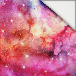 Akvarelová galaxie Vz. 6 - lehký, česaný úplet