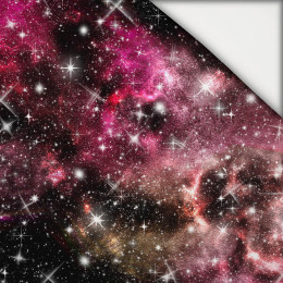 Akvarelová galaxie Vz. 9 - lehký, česaný úplet