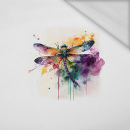 WATERCOLOR DRAGONFLY - Paneel (60cm x 50cm) - Thermo lycra