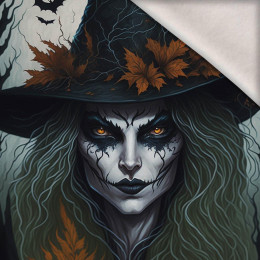 WITCH - Panel (75cm x 80cm) teplákovina počesaná s elastanem ITY