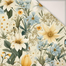 SPRING FLOWERS VZ. 3 - PERKAL bavlněná tkanina