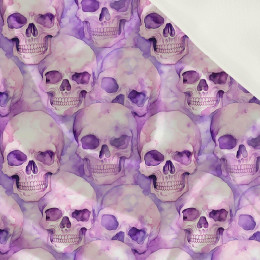 PASTEL SKULL - satén 