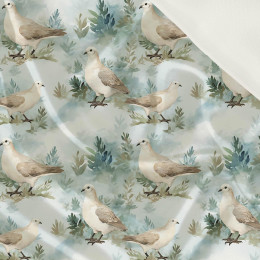 PASTEL BIRDS VZ. 2 - satén 