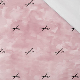 NŮŽKY (minimal) / KAMUFLÁŽ vz. 2 (růžově křemenný) - organický úplet single jersey s elastanem 