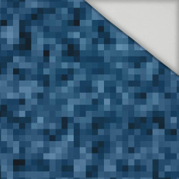 PIXELY Vz. 2 (CYANOVÝ) - rychleschnoucí tkanina