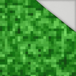 PIXELY Vz. 2 (zelená) - rychleschnoucí tkanina