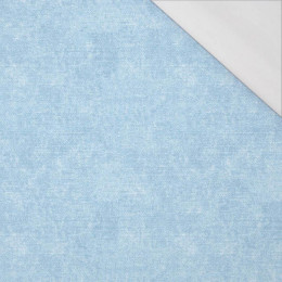 ACID WASH / AZUROVÝ - organický úplet single jersey s elastanem 