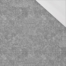 ACID WASH / šedý - organický úplet single jersey s elastanem 