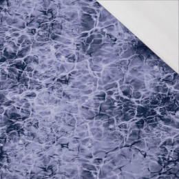 OCEÁN vz.2 (Very Peri) - organický úplet single jersey s elastanem 