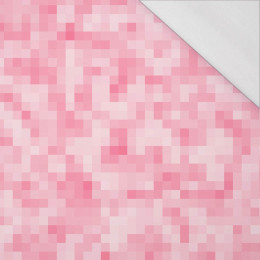 PIXELY Vz. 2 (růžová) - organický úplet single jersey s elastanem 