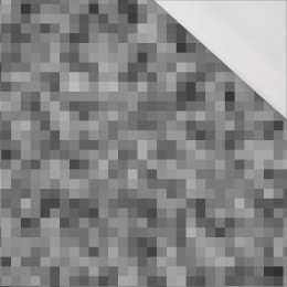 PIXELY Vz. 2 (šedá) - organický úplet single jersey s elastanem 
