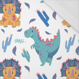 TRICERATOPS - organický úplet single jersey s elastanem 