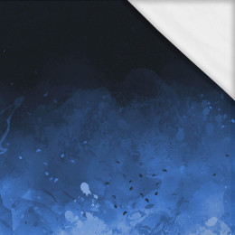 SKVRNY (classic blue) / černý - PANEL (90CM x 155cm) SINGLE JERSEY ITY