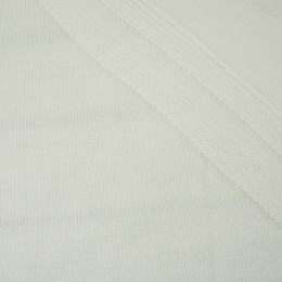 DEKA / bílá S - tenký panel pletený