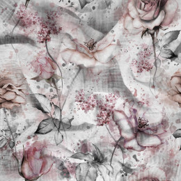 FLOWERS wz.9 - Mušelín bavlněný