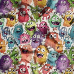 FUNNY MONSTERS VZ. 3 - Mušelín bavlněný