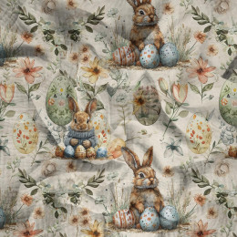 HAPPY EASTER WZ.4 - Mušelín bavlněný