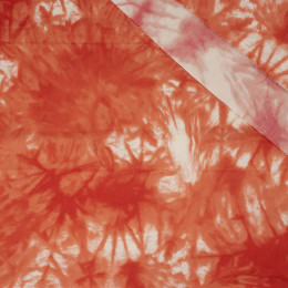BATIKA vz. 2 / červená - bavlněná tkanina