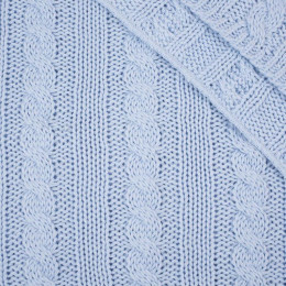 DEKA (COPÁNKA) / blankytná S - panel pletený