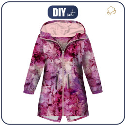 DĚTSKÁ BUNDA PARKA (ARIEL) - PINK PARADISE VZ. 3 - softshell