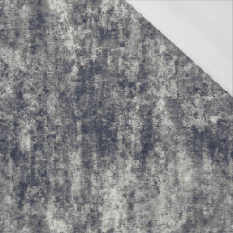 GRUNGE (navy) - organický úplet single jersey s elastanem 