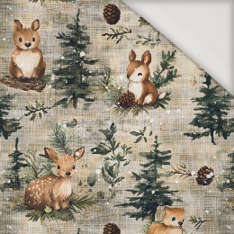 WINTER ANIMALS WZ.3 - Jersey wiskozowy