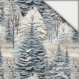 WINTER FOREST VZ. 4 - lehký, česaný úplet