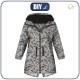 DĚTSKÁ BUNDA PARKA (ARIEL) - JEŹDZIECTWO (HOBBY I ZAWODY) / acid - softshell