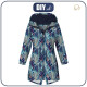 DÁMSKÁ BUNDA PARKA (ANNA) - MODRÉ LISTY (VINTAGE) - softshell