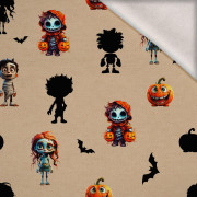 Cute Halloween wz. 8 - teplákovina počesaná s elastanem ITY