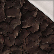 ANIMALS CRACKED wz.6 - teplákovina počesaná s elastanem ITY